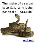 A single vial of antivenom that would cost more than $14,000 in the United States would only cost $100 to $200 in Mexico. Same medicine. Same manufacturer. 